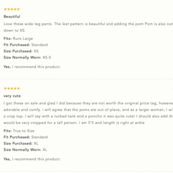 Anthropologie Ollari Pom Pom Wide-Leg Pants Size XSP - Picture 6 of 6